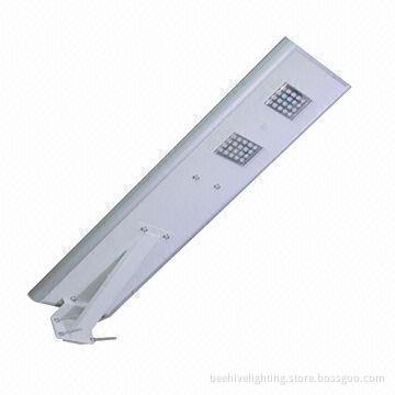 All in one solar powered street light, 40W power working temperatures -30 to 70゜C